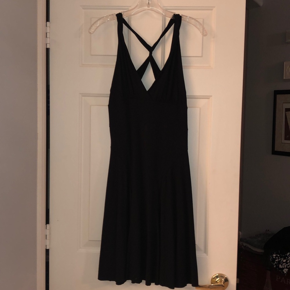 Armani Exchange Strappy Back Flowy Dress